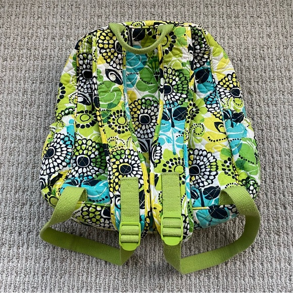 Adorable Vera Bradley small backpack in limes up pattern perfect for kids main image 4